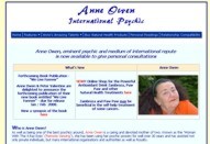 Anne Owen - World Renowned Clairvoyant & Psychic Investigator