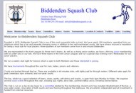 Biddenden Squash Club - Kent's Premier Squash Club.