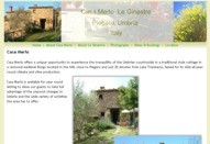 Casa Merlo - Italian Holiday Cottage, Umbria, Sleeps 5