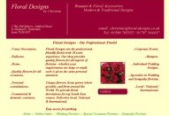 Floral Designs - Professional Floristry Services, Tenterden Kent