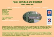 Foxes Earth Bed & Breakfast - B & B Accommodation, Grafty Green, Kent