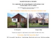 Martin Holidays - Two Self-Catering Bungalows, Ramsgate Kent