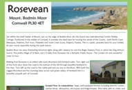 Rosevean Cottage - Holiday Cottage, Bodmin, Cornwall, UK